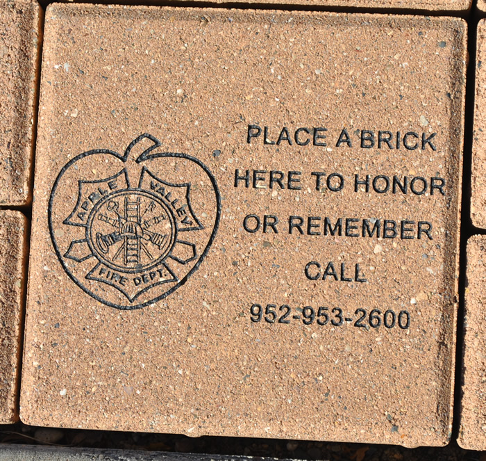 Information on how to place a brick at the memorial